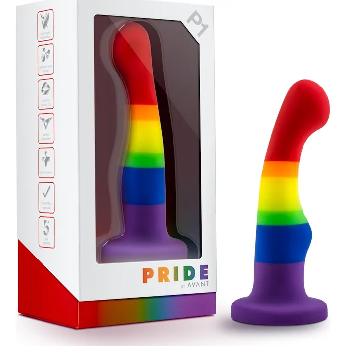 Avant Dildos Avant Pride P1 Freedom Silicone Dildo