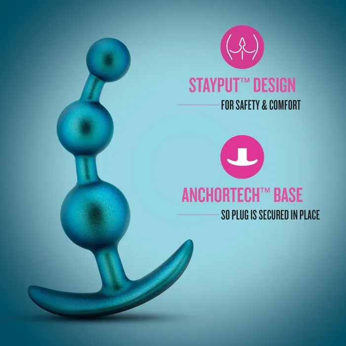 Blush Anal | Anal Adventures Matrix - Gamma Plug - Neptune Teal