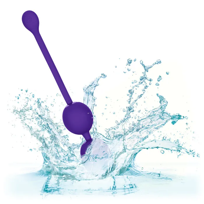 CalExotics Rechargeable Dual Kegel - Purple | Female Sex Toys CalExotics Rechargeable Dual Kegel - Purple | Female Sex Toys