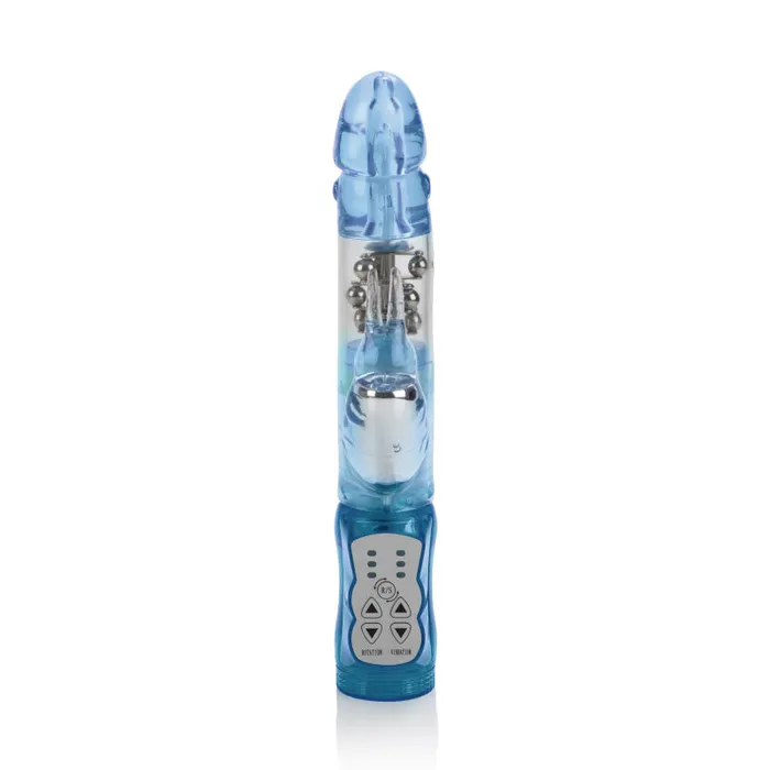 CalExotics Vibrators | Waterproof Jack Rabbit Floating Beads - Blue CalExotics Vibrators | Waterproof Jack Rabbit Floating Beads - Blue