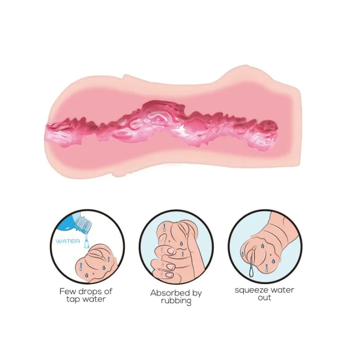 Crazy Bull No Lube Masturbator Sleeve - Realistic Pussy Skin-Like Texture | Pretty Love Male Sex Toys Crazy Bull No Lube Masturbator Sleeve - Realistic Pussy Skin-Like Texture | Pretty Love Male Sex Toys