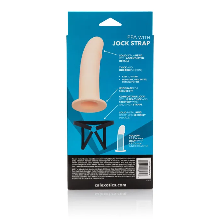 Female Sex Toys | Ppa With Jock Strap - Ivory - CalExotics