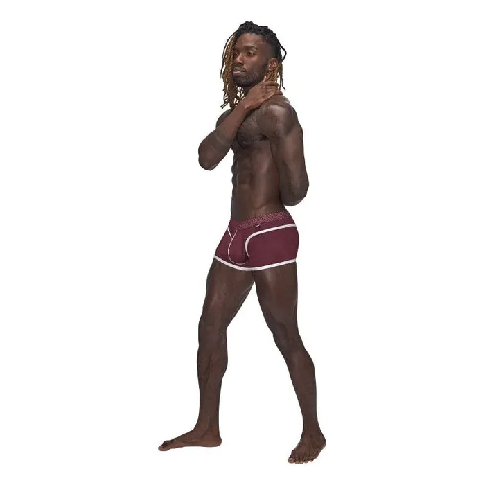 Male Power Male Sex Toys | Male Power Sport Mesh Mini Short Burgundy