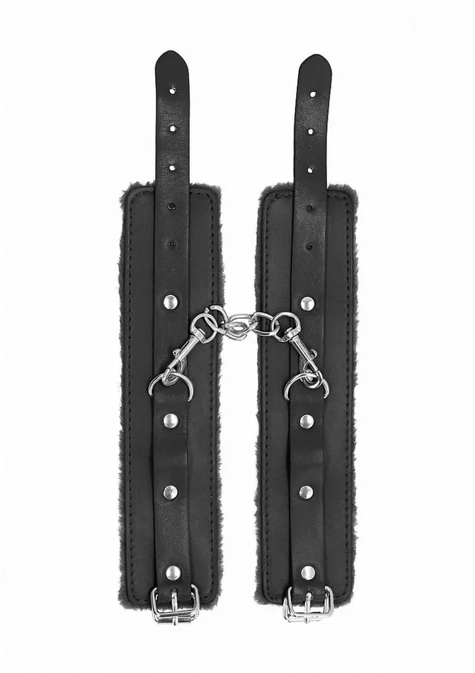 Couples Ouch Ouch Plush Leather Wrist Cuff