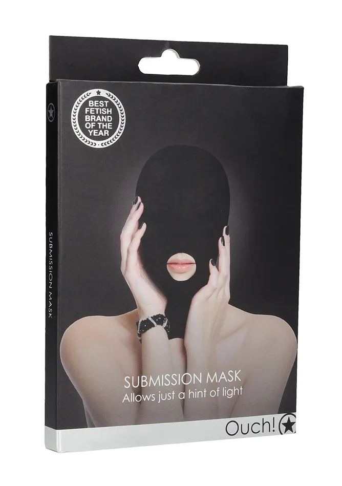 Shots Ouch Anal Submission Mask Black