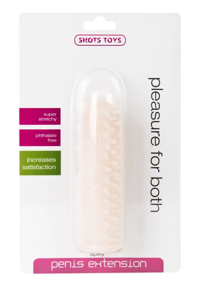 Shots Shots Toys Male Sex Toys Spiky Penis Extension Skin