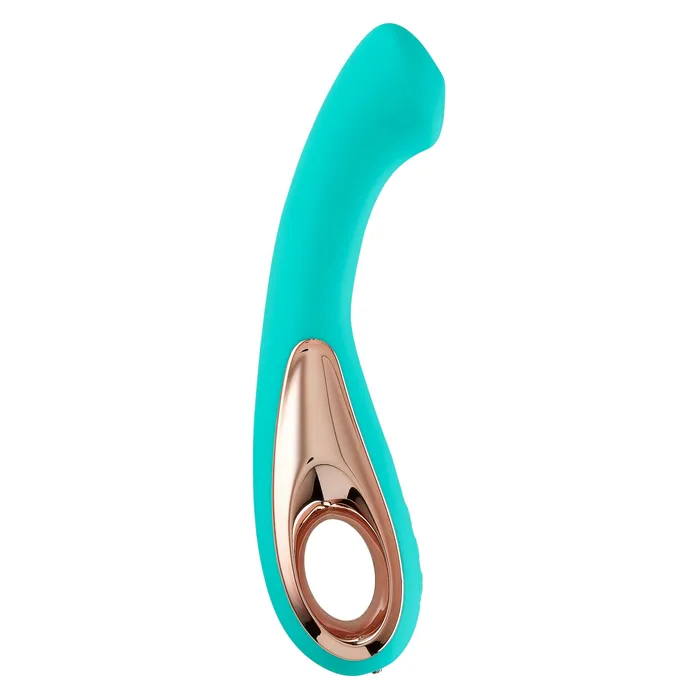 Pro Sensual Roller Touch TriFunction GSpot Curved Form Teal Cloud 9 Novelties Vibrators Pro Sensual Roller Touch TriFunction GSpot Curved Form Teal Cloud 9 Novelties Vibrators