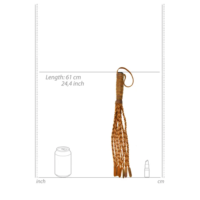 Shots Toys Anal Pain Medieval Braided 15 Inch Italian Leather Whip Shots Toys Anal Pain Medieval Braided 15 Inch Italian Leather Whip