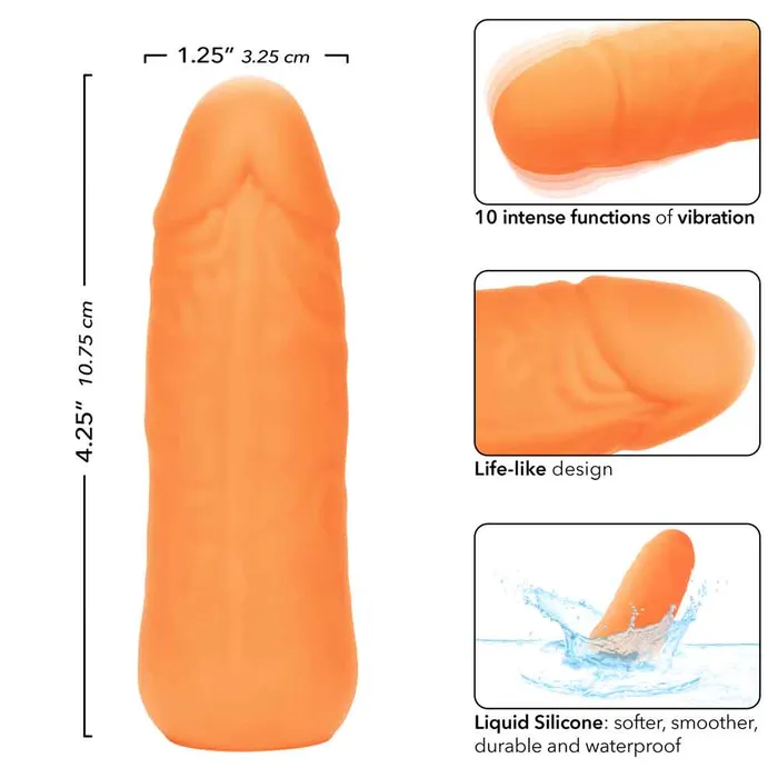 Female Sex Toys CalExotics Mini Vibrating Studs Orange Female Sex Toys CalExotics Mini Vibrating Studs Orange