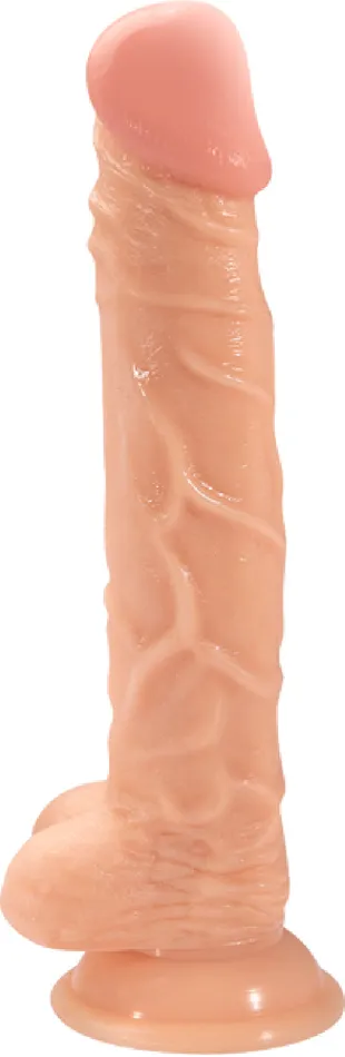 Excellent Power Dildos 9 Realistic Dong With Balls Flesh