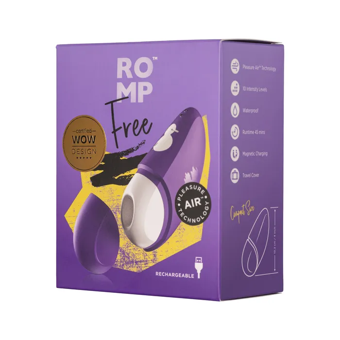 Romp Free Purple ROMP Vibrators