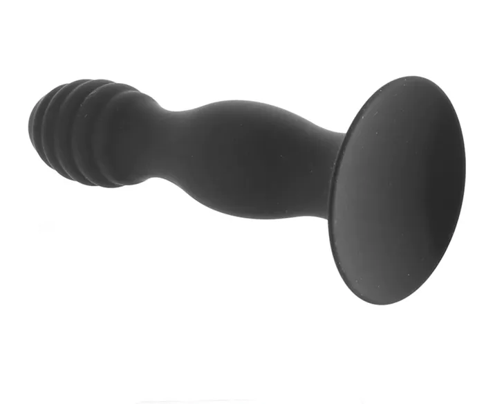 Silicone Ribbed Anal Stud Probe Erotica Adult Toys Male Sex Toys