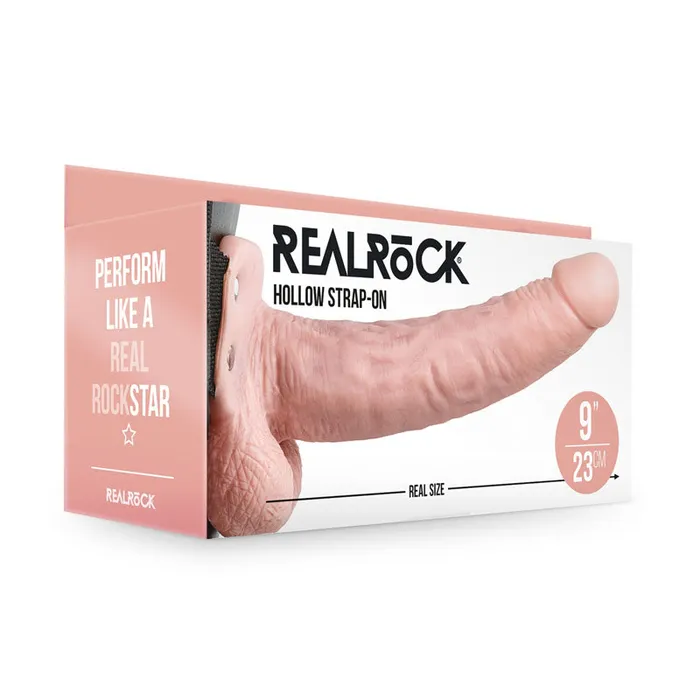 Female Sex Toys Shots Toys REALROCK Hollow Strapon with Balls 23 cm 23 cm Hollow StrapOn Female Sex Toys Shots Toys REALROCK Hollow Strapon with Balls 23 cm 23 cm Hollow StrapOn