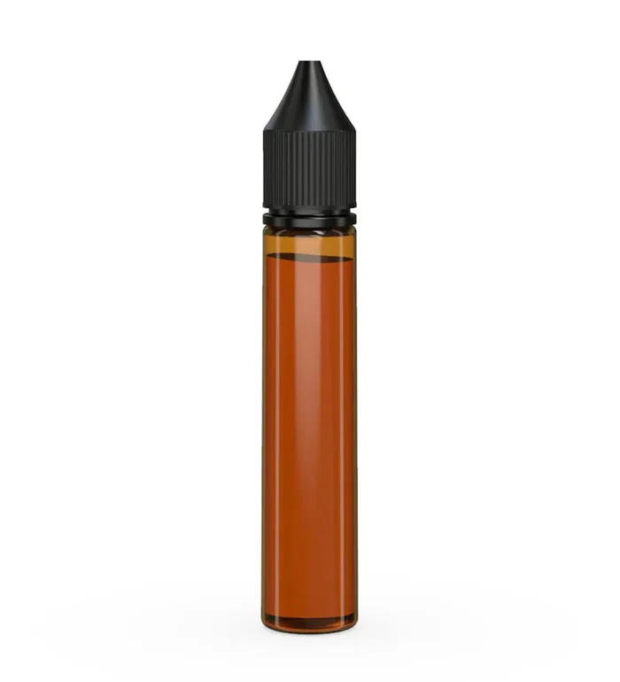 Chubby Gorilla Chubby Gorilla 30ML Unicorn Bottle V3 Translucent Amber BottleBlack Cap Anal