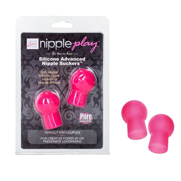 Nipple Play Nipple Suckers Advanced Pink California Exotic Novelties Couples