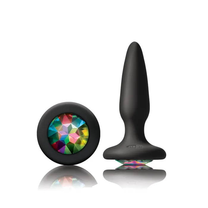 NS Novelties Anal Glams Mini Rainbow Gem Butt Plug