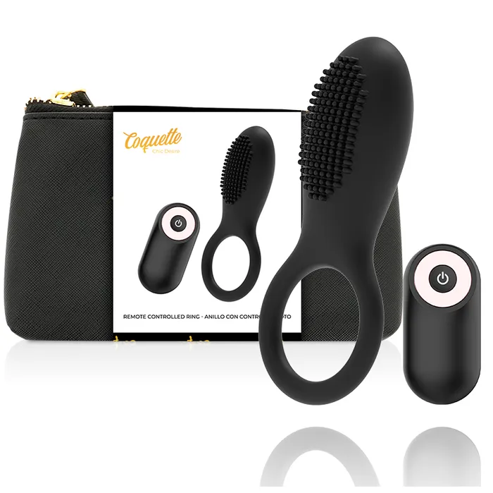 COQUETTE TOYS Male Sex Toys COQUETTE CHIC DESIRE COCK RING TELECOMANDO RICARICABILE NEROORO COQUETTE TOYS Male Sex Toys COQUETTE CHIC DESIRE COCK RING TELECOMANDO RICARICABILE NEROORO