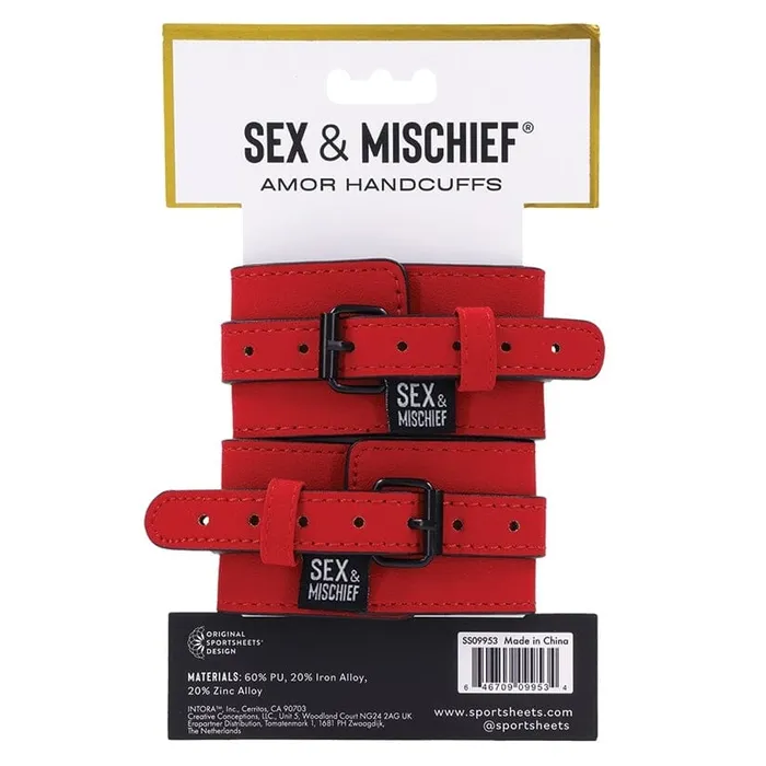 SM Amor Handcuffs Sportsheets Vibrators