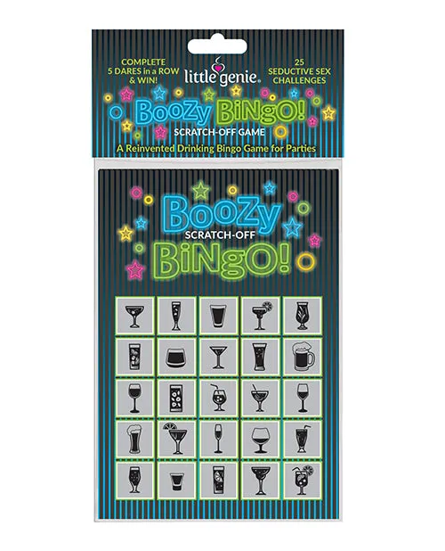 Boozy Bingo Scratchoff Game Little Genie Games