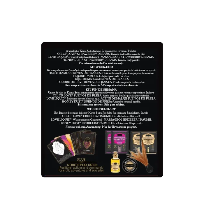 Couples Kama Sutra Weekender Kit Kama Sutra