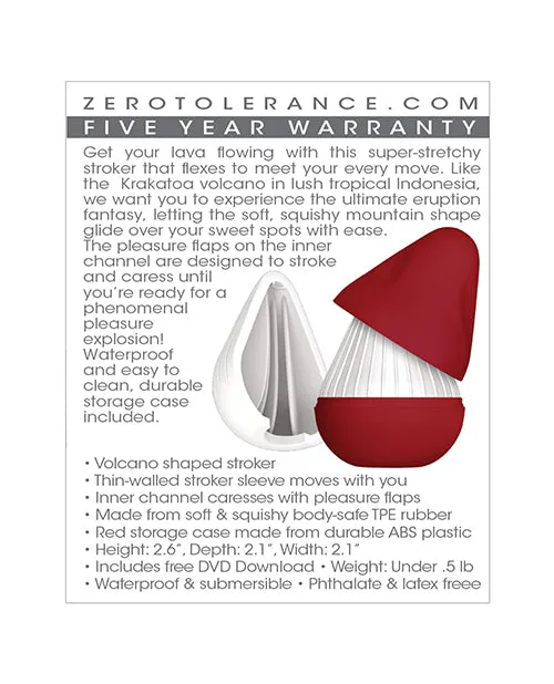 Evolved Zero Tolerance Krakatoa Stroker Male Sex Toys