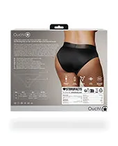 Shots Ouch Vibrating Strap On Highcut Brief Shots Female Sex Toys Shots Ouch Vibrating Strap On Highcut Brief Shots Female Sex Toys