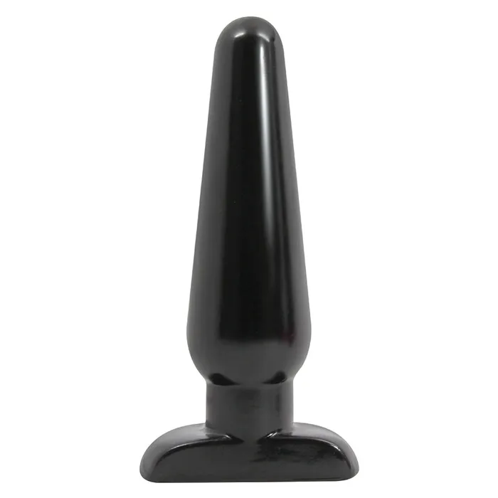 Anal Adventures Basic Anal Plug Large Black Blush Male Sex Toys