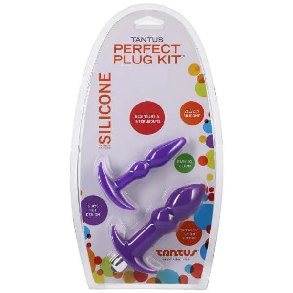 Anal Perfect Plug Kit Lilac from Tantus Tantus