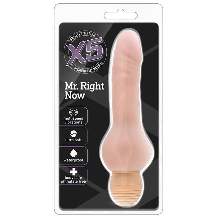 BLUSH Vibrators X5 Mr Right NowBeige
