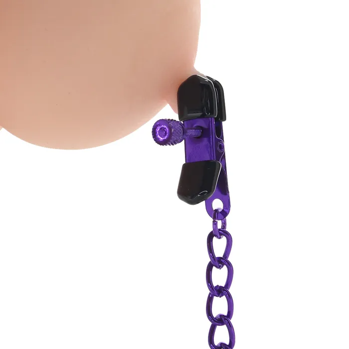 Couples Doc Johnson Merci Chained Up Nipple Clamps