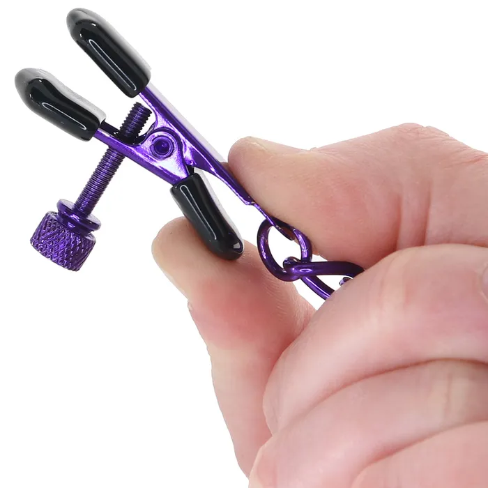 Couples Doc Johnson Merci Chained Up Nipple Clamps