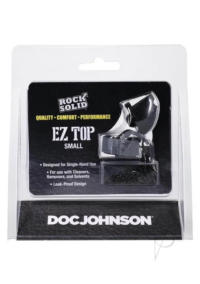 Doc Johnson Enterprises Male Sex Toys Rock Solid EZ Top Small LeakProof Nightstand Necessity Doc Johnson Enterprises Male Sex Toys Rock Solid EZ Top Small LeakProof Nightstand Necessity