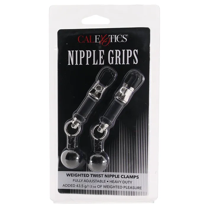 Female Sex Toys CalExotics Nipple Grips Weighted Twist Nipple Clamps Female Sex Toys CalExotics Nipple Grips Weighted Twist Nipple Clamps