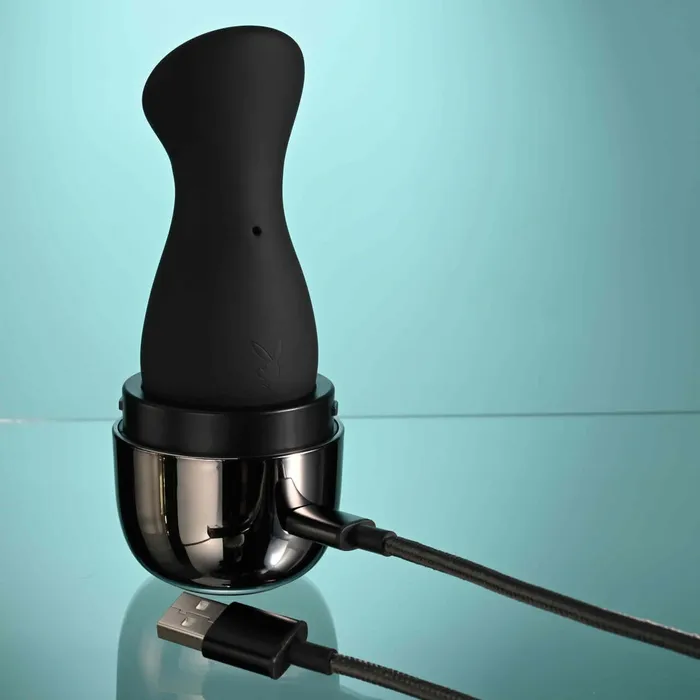 Female Sex Toys Evolved Novelties Playboy The Jet Set Sucker Clitoral Suction Toy with SelfCharging Case