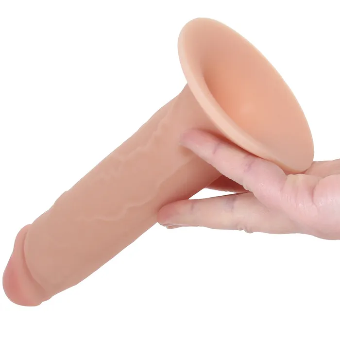 Female Sex Toys Pipedream Fantasy Xtensions Elite 7 Inch Hollow StrapOn in Light