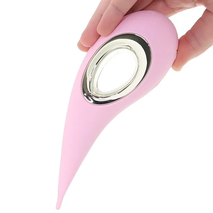 Lelo Female Sex Toys Lelo DOT Elliptical Clitoral Stimulator in Pink Lelo Female Sex Toys Lelo DOT Elliptical Clitoral Stimulator in Pink