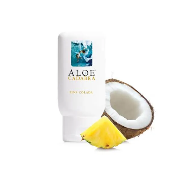 Lubricants Aloe Cadabra Organic Lubricant Pina Colada 25 Oz Aloe Cadabra Lubes