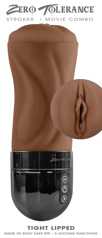 Male Sex Toys Evolved Novelties Zero Tolerance Tight Lipped Dark Stroker Unleash Your Desires