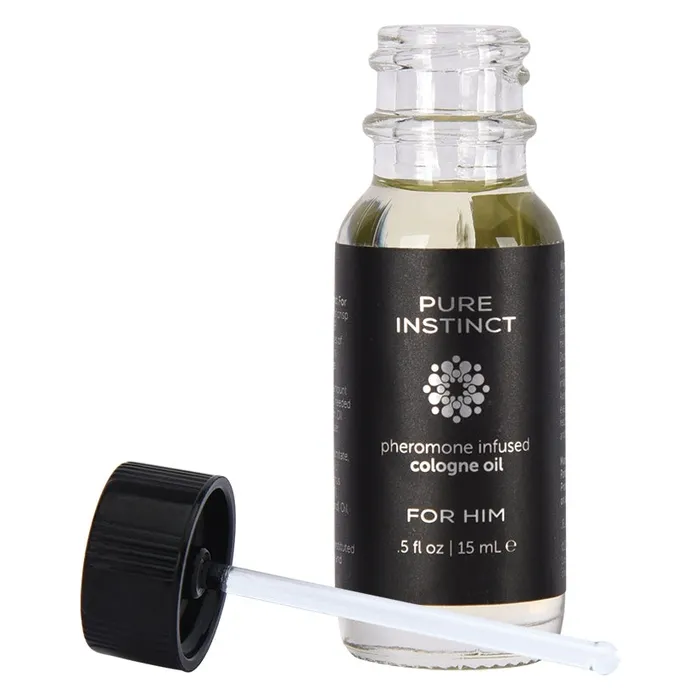 Pure Instinct Pheromone Oil For Him 5oz JELIQUE Couples