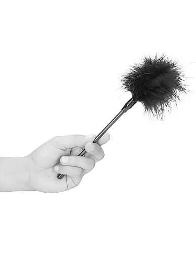 SHOTS AMERICA Ouch Feather Tickler by Shots Toys Elevate Sensory Play with a Feather Light Touch Couples