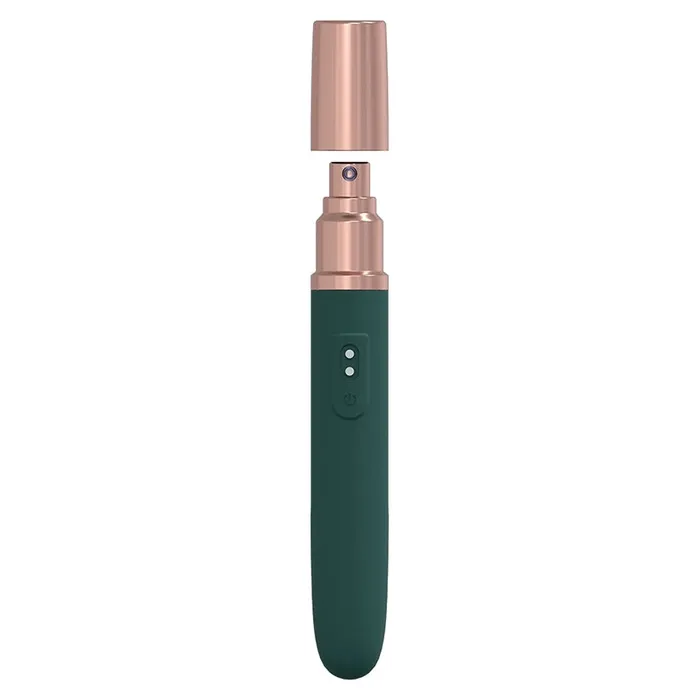 SHOTS Vibrators Loveline The Traveler 10 Speed Travel VibeGreen