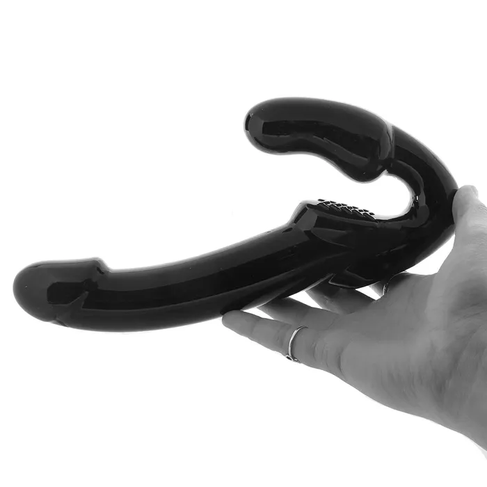 Strap U Revolver Strapless StrapOn Dildo in Black XR Brands Female Sex Toys Strap U Revolver Strapless StrapOn Dildo in Black XR Brands Female Sex Toys