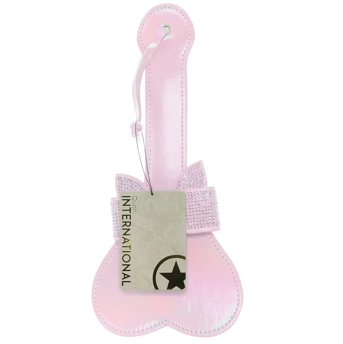 Vibrators Ouch Paris Collection Heart Paddle in Pink Shots Toys