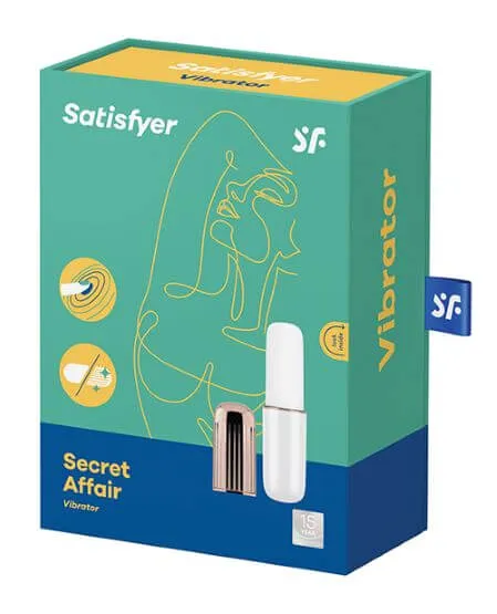 Vibrators Satisfyer Satisfyer Vibrator Mini Secret Affair White