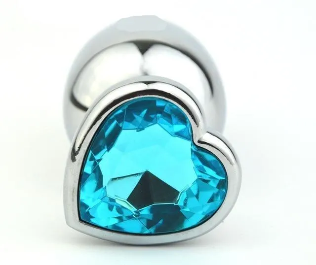 Vibratoy Shop Diamond HeartShaped Anal Plug Anal