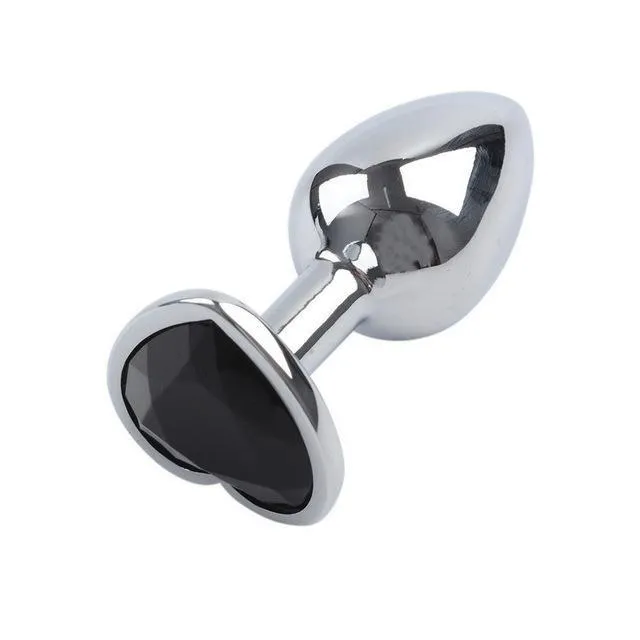 Vibratoy Shop Diamond HeartShaped Anal Plug Anal