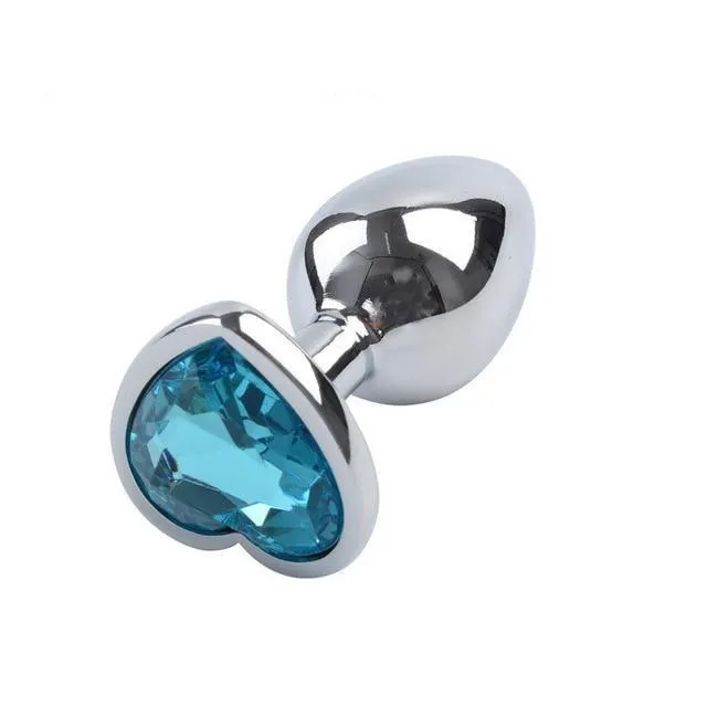 Vibratoy Shop Diamond HeartShaped Anal Plug Anal