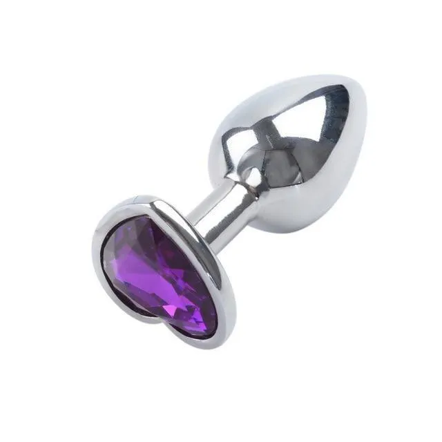 Vibratoy Shop Diamond HeartShaped Anal Plug Anal