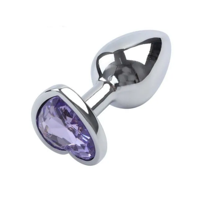 Vibratoy Shop Diamond HeartShaped Anal Plug Anal
