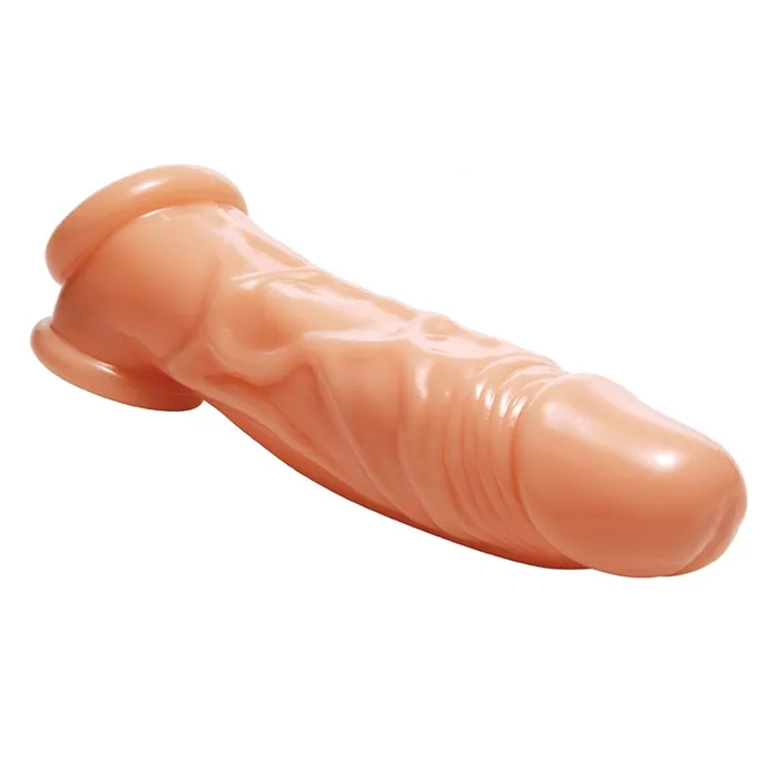 XR Brands Male Sex Toys Size Matters Realistic Penis Enhancer and Ball Stretcher